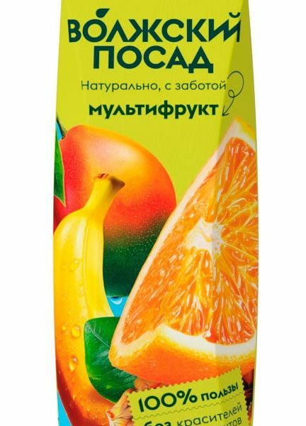Нектар Волжский Посад Мультифрукт 1 л