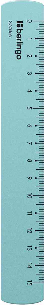 

Линейка Berlingo Sparkle 15 см 1 шт. цвет в ассортименте