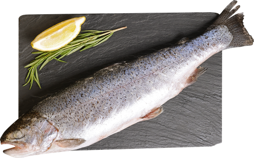 

Форель радужная потрошеная ЛЕНТА FRESH Полуфабрикат из мороженого сырья, вес