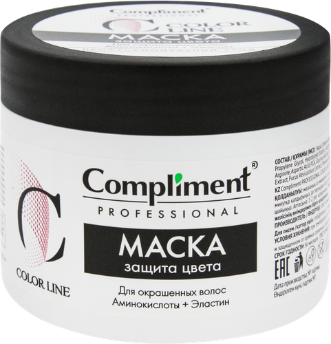 

Маска для окрашенных волос COMPLIMENT Professional color line, 300мл