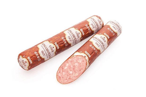 

Колбаса полукопченая САВА Армавирская 400г