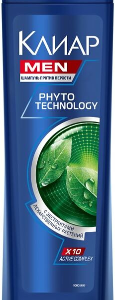 Шампунь для волос Клиар Men Phytotechnology против перхоти 400мл
