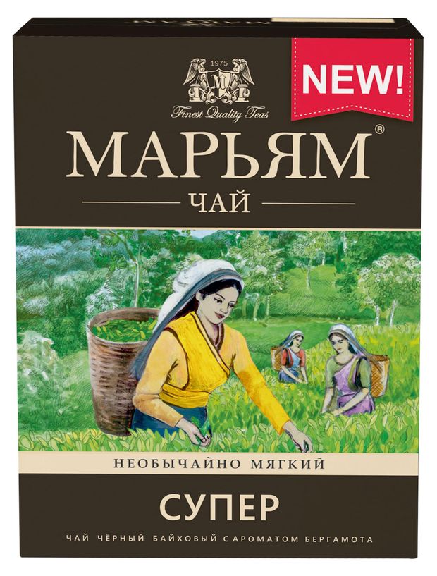 

Чай чёрный Марьям Super с бергамотом