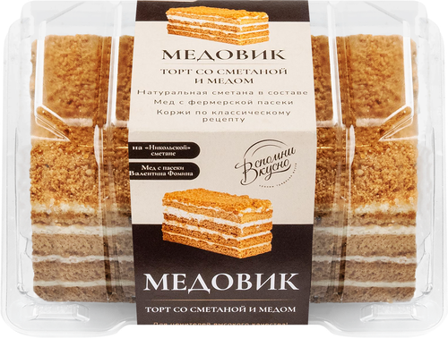 

Торт Вспомни Вкусно Медовик 320 г