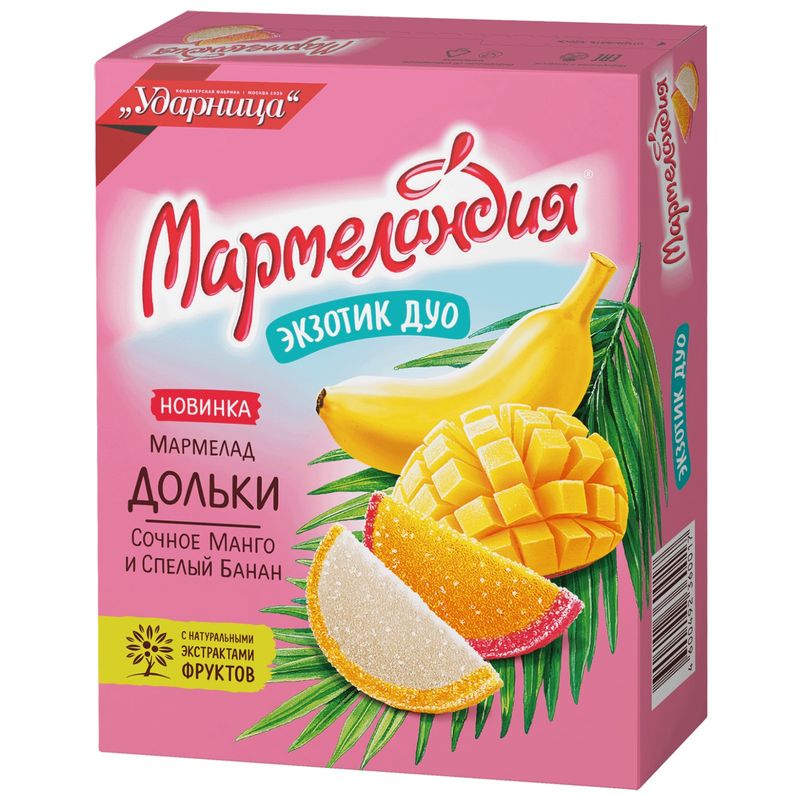 

Мармелад Мармеландия Манго и банан 300 г
