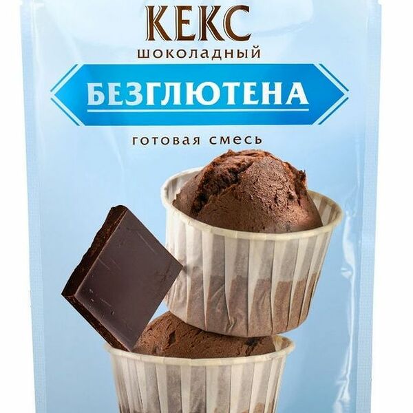 Смесь для выпечки Тестовъ Кекс шоколадный без глютена 250 г
