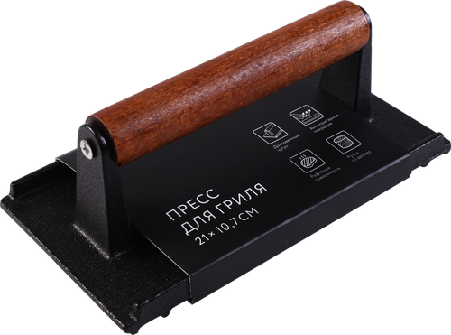 

Пресс для гриля Platinum choice чугун дерево 21х10 см