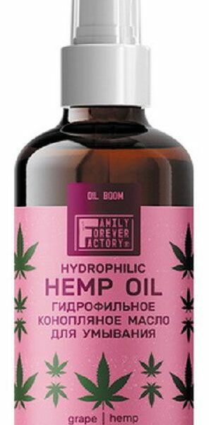 Масло для умывания Family Forever Factory Гидрофильное конопляное, 100 мл