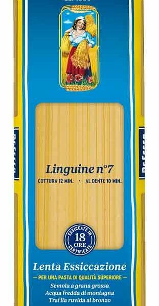 Макаронные изделия Liguori  из твёрдых сортов пшеницы Linguine №7, 500г