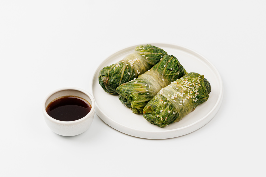 

Спринг-роллы ВкусВилл овощные с шиитаке в салатном листе 210 г