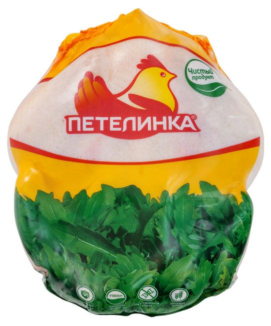 

Курица охлажденная Тушка Петелинка потрошеная вес