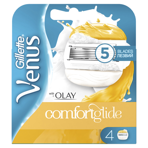 

Кассеты сменные для бритвы Gillette Venus&Olay 4 шт