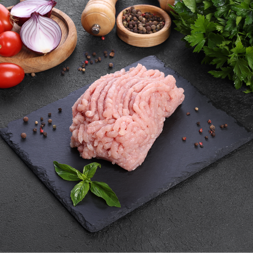 

Фарш из индейки ЛЕНТА FRESH полуфабрикат охлажденный, вес