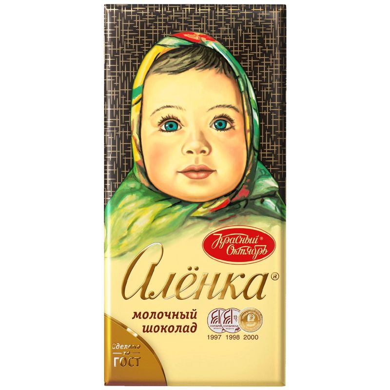 

Шоколад Алёнка молочный 75 г
