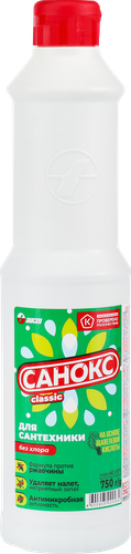 

Средство чистящее Санокс для сантехники 750 мл