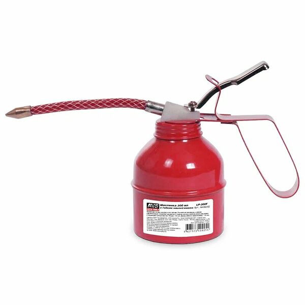 Масленка AVS Tools LP-300F, для деталей, красный, нескользящее покрытие