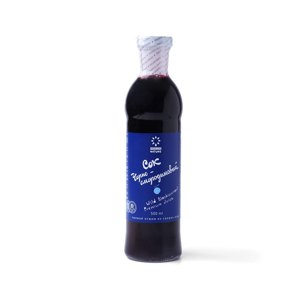 

Сок Absolute Nature черносмородиновый 0.5 л