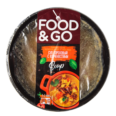 Суп гороховый с копчен.(охл.)F&G 350г