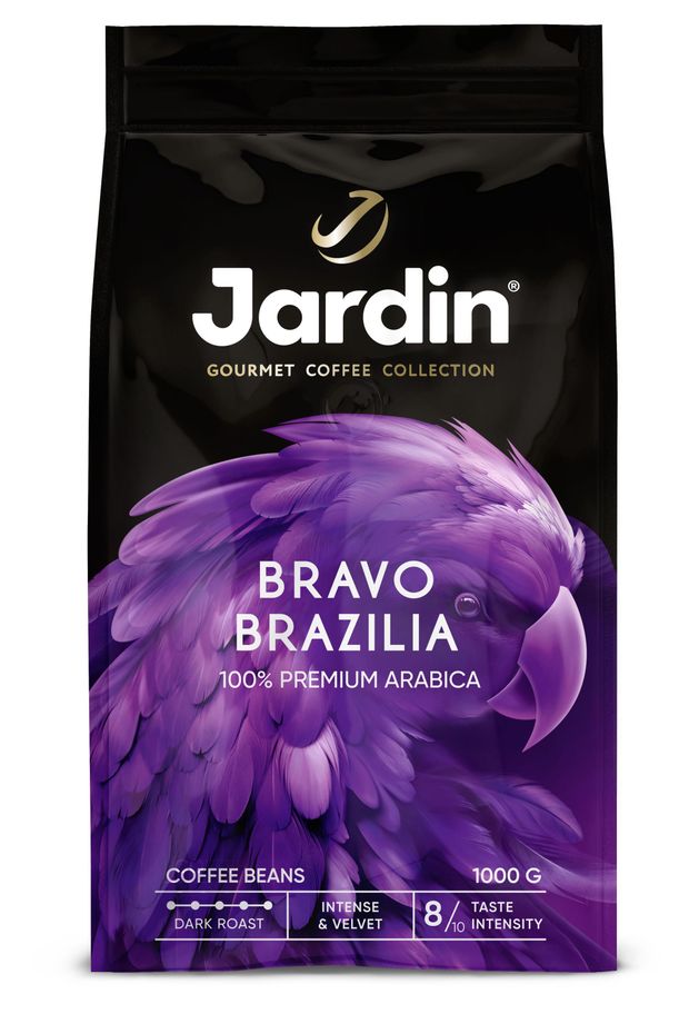 

Кофе в зернах Jardin Bravo Brazilia 1 кг