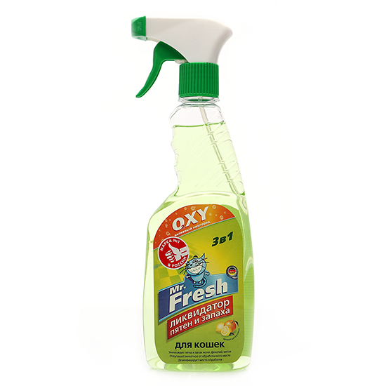 Ликвидатор пятен и запаха Mr.Fresh для кошек 500 мл