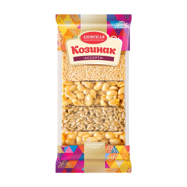 Козинак Азовская кондитерская фабрика ассорти 280 г