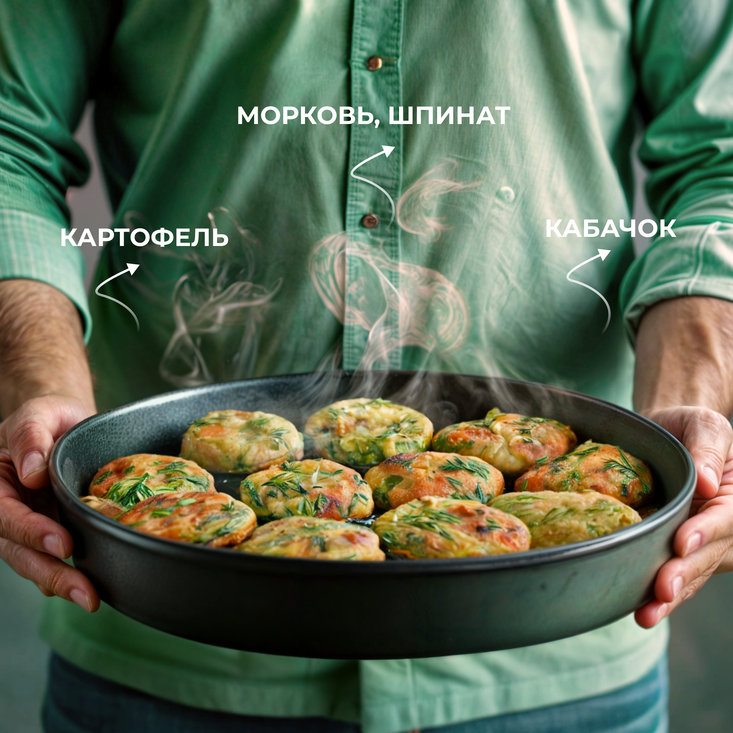 

Галеты овощные Бондюэль Зеленый букет 300 г