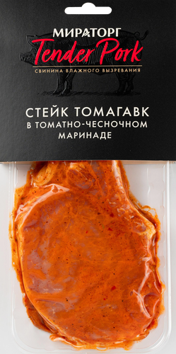 

Стейк Мираторг Tender Pork Томагавк в томатно-чесночном маринаде 360 г