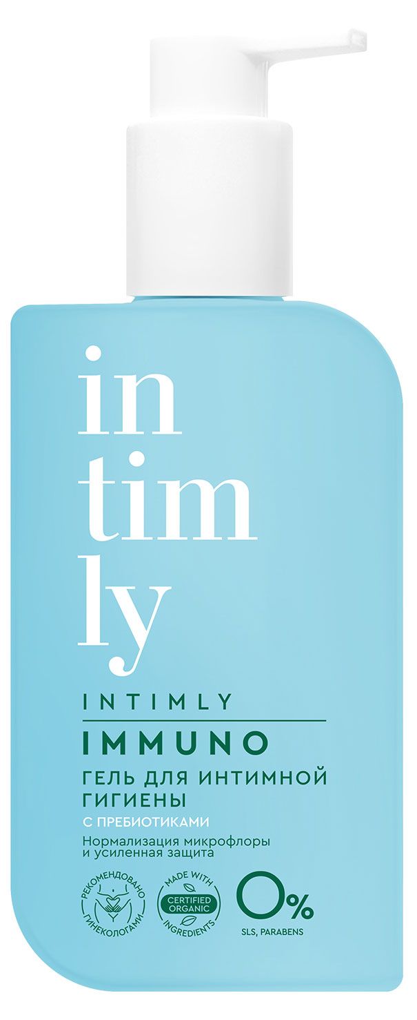 

Гель для интимной гигиены `INTIMLY` с пребиотиками 220 мл
