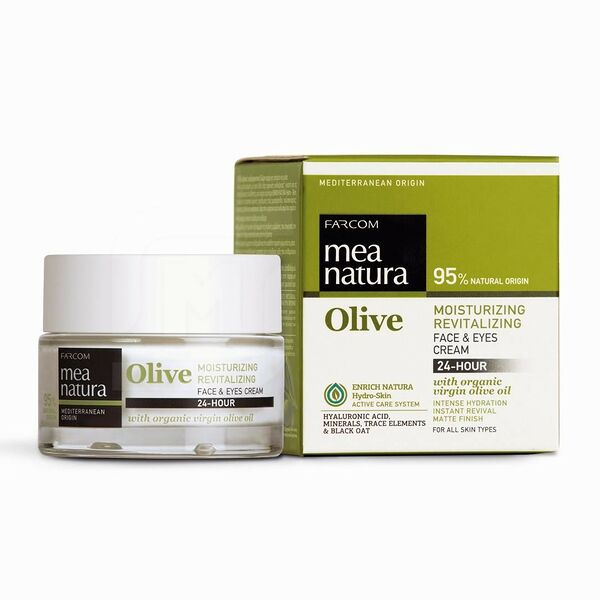 Крем для лица Farcom и области вокруг глаз Олива 50 мл