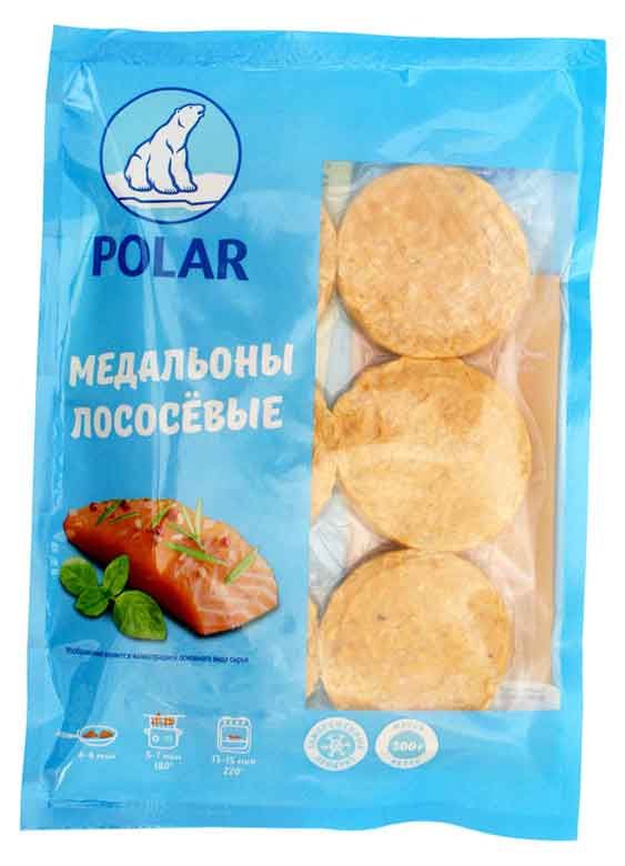 

Медальоны Polar из лосося порционные 300 г