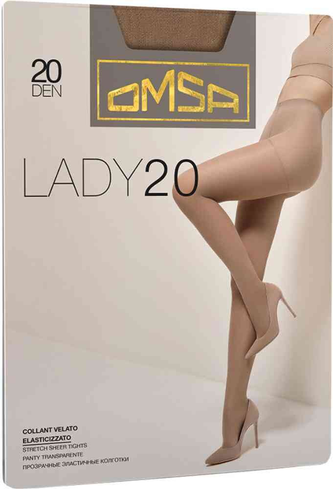 

Колготки женские Omsa Lady цвет daino 20 den р. 5