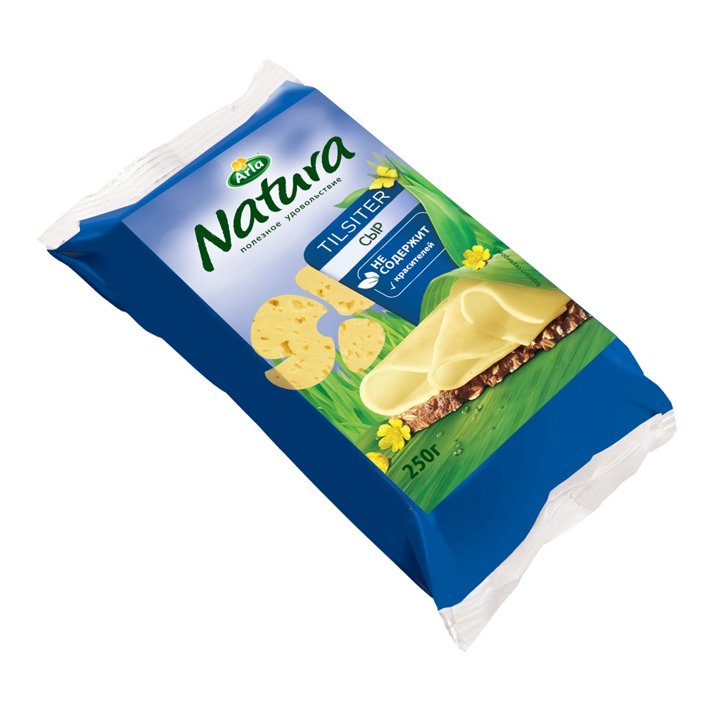 

Сыр тильзитер Natura 45% БЗМЖ 250 г