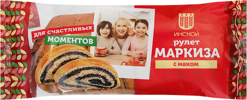 Рулет Хлебокомбинат Инской Маркиза 250 г