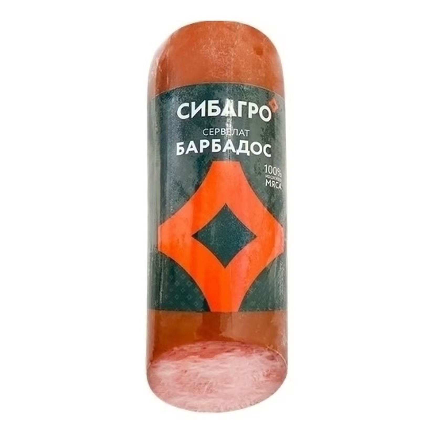 

Колбаса СибАгро сервелат Барбадос варено-копченая 300 г