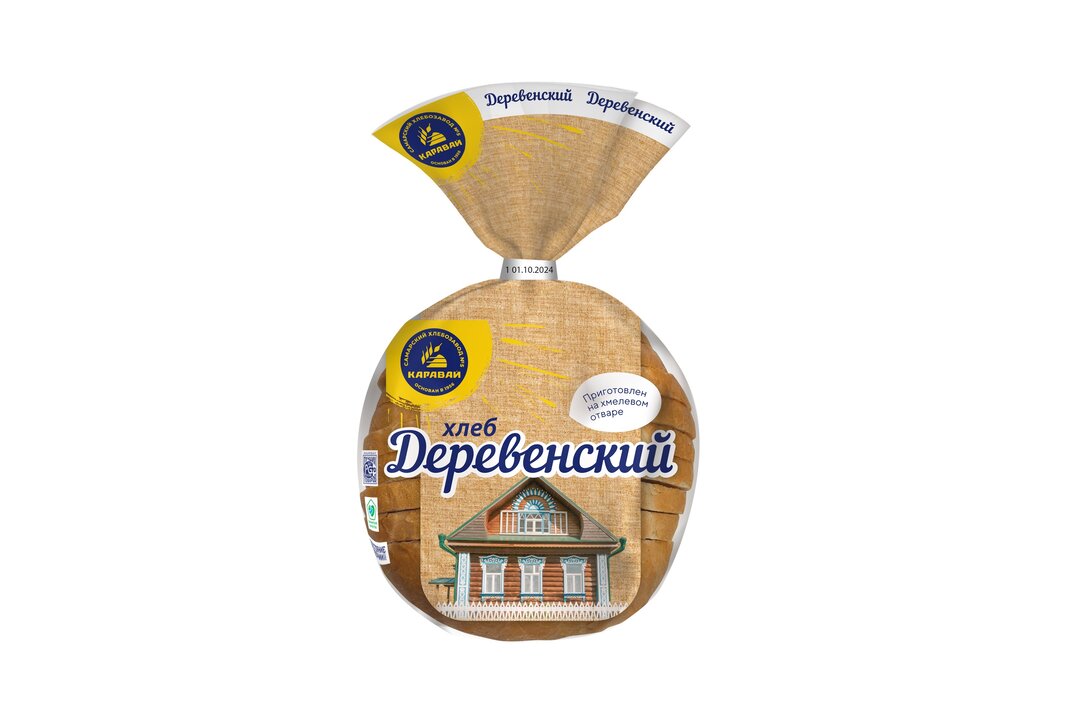 

Хлеб Самарский хлебозавод №5 Деревенский нарезка 350 г