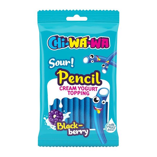 Мармелад жевательный Chi-Wa-Wa карандаш ежевика 80 г