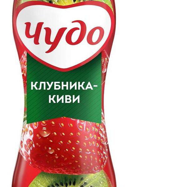 Йогурт питьевой Чудо Клубника-Киви 1.9% 260 г