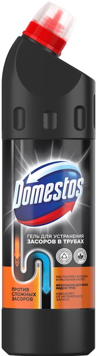 

Гель для устранения засоров в трубах Domestos 750 мл