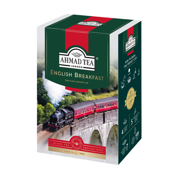 Чай Ahmad Tea листовой черный English Breakfast 200 г