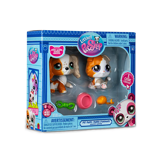 

Игровой набор Littlest Pet Shop Пара друзей Шотландская вислоухая и Кокер-спаниель с аксессуарами