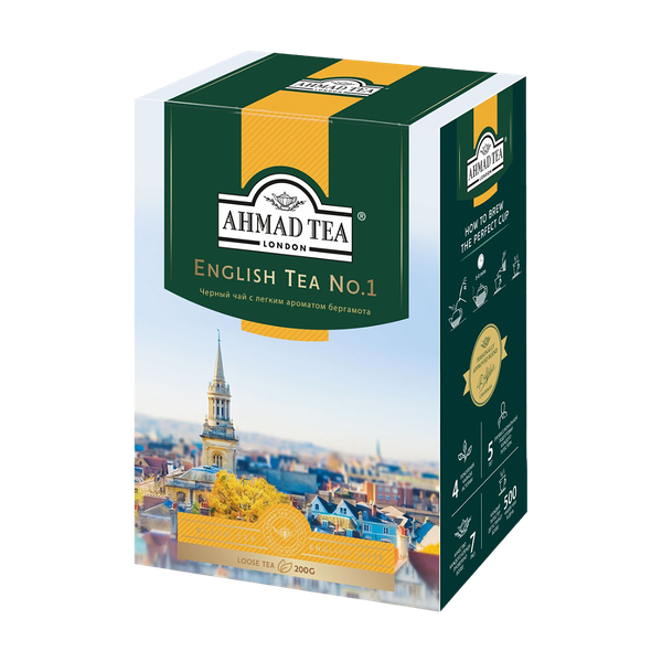 Чай Ahmad Tea листовой черный English Tea No.1 200 г