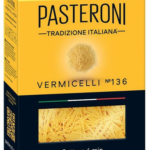 Вермишель Pasteroni Vermicelli №136, 400 г
