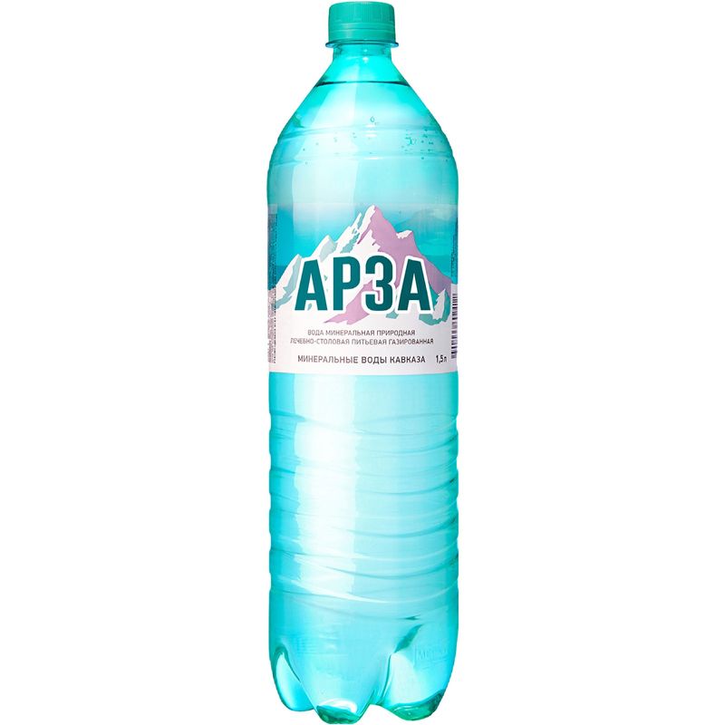 

Вода минеральная Арза лечебно-столовая газированная, 1.5 л