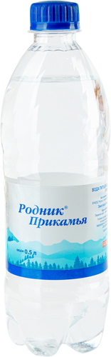 

Вода питьевая газированная Родник Прикамья артезианская 500 мл