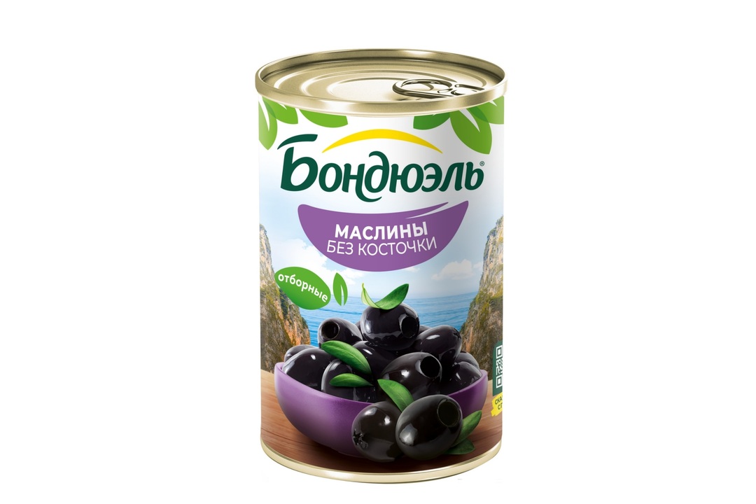 

Маслины Бондюэль без косточки 300 г