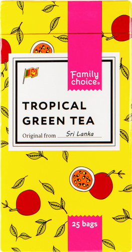 

Чай зеленый Family Choice Тропический, 25 пак