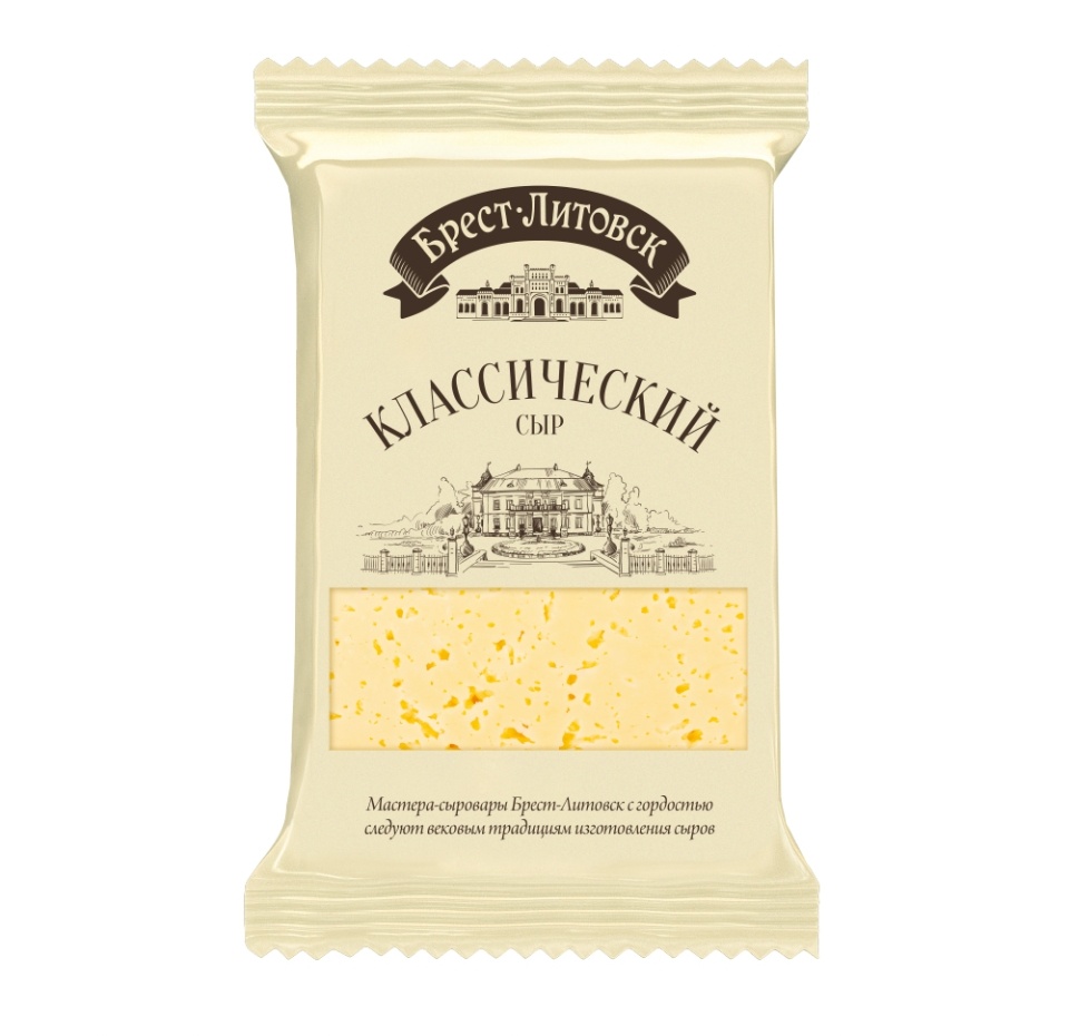 

Сыр Брест-Литовск Классический 45% 200 г