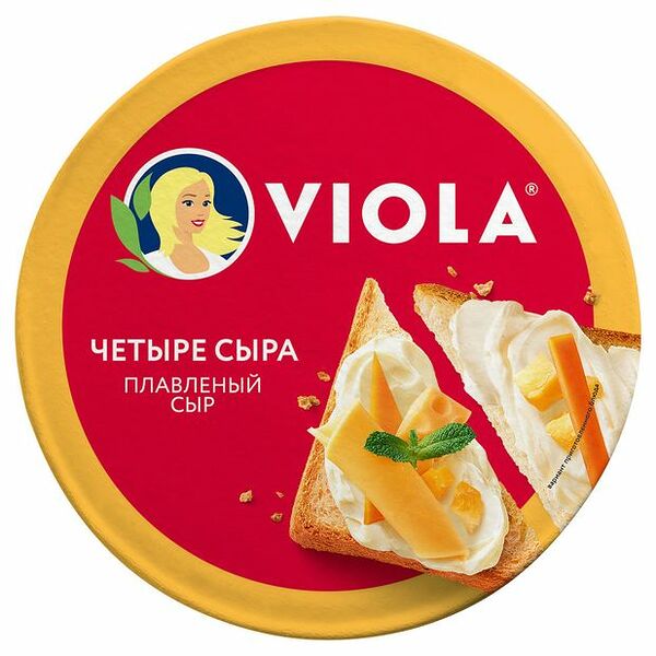 Сыр плавленый Viola Четыре сыра 45% 130 г
