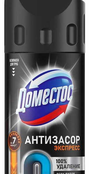 Гель для устранения засоров в трубах Domestos