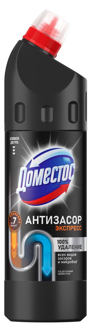

Гель для устранения засоров в трубах Domestos